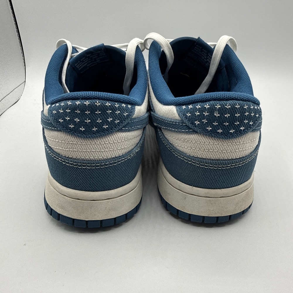 Nike Dunk Low SE Sashiko Industrial Blue Summit White Men's 11 DV0834-101 - Picture 3 of 12
